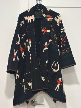 Lady Lancaster “The Helen” Hand Embroidered Jacket | One Size | Never Worn
